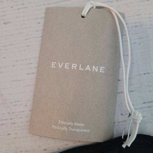Everlane	Size	XS The Naia Black Cami Tank Top String Strap Casual Basics Minimal - Picture 7 of 9